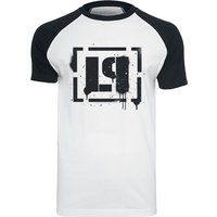 Linkin Park T-Shirt LP Logo S to XXL for Men white-black - Image 1