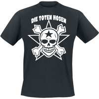 Die Toten Hosen T-Shirt Skull M to L for Men black - Image 1