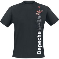 Depeche Mode T-Shirt Violator Side Rose S to XXL for Men black - Image 1