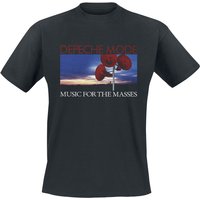 Depeche Mode T-Shirt Music for the masses S to 4XL for Men black