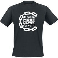 Depeche Mode T-Shirt Master And Servant S to 4XL for Men black - Image 1
