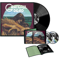 Grateful Dead - Wake Of The Flood 50th Anniversary Black Vinyl + 2-Disc Deluxe CD