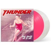 Thunder - The Thrill of It All Pink and Clear Double Vinyl - Image 1