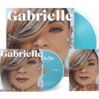Gabrielle - A Place In Your Heart Transparent Curacao Blue Vinyl + CD + Signed Print - Image 1