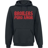 Broilers Hooded sweater Puro amor S to XXL for Men black - Image 1