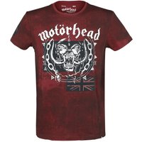 Motörhead T-Shirt EMP Signature Collection M to 5XL for Men dark red - Image 1
