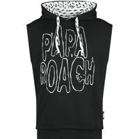 Papa Roach Hooded sweater EMP Signature Collection L for Men black-white - Image 1