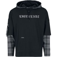 Lionheart Long-sleeve Shirt EMP Signature Collection Oversize S to XXL for Men black-grey - Image 1