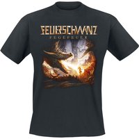 Feuerschwanz T-Shirt Fegefeuer S to 3XL for Men black - Image 1