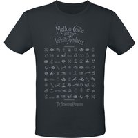 Smashing Pumpkins T-Shirt MCATIS Symbols S to 3XL for Men black - Image 1