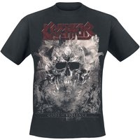 Kreator T-Shirt Gods Of Violence-Skulls M to XXL for Men black - Image 1