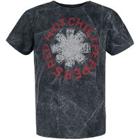 Red Hot Chili Peppers T-Shirt Scratch Logo S to 3XL for Men black