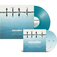 Starsailor – Silence Is Easy (20th Anniversary Edition) Deluxe 2CD + Aqua Blue Vinyl + Signed Print