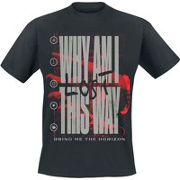 Bring Me The Horizon T-Shirt Why Am I This Way S to L for Men black - Image 1
