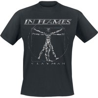 In Flames T-Shirt Clayman Vintage S to XXL for Men black - Image 1