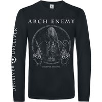 Arch Enemy Long-sleeve Shirt Deceiver S to XXL for Men black - Image 1