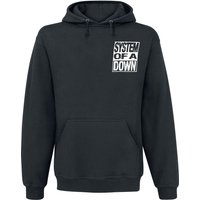 System Of A Down Hooded sweater System Waves S to XXL for Men black