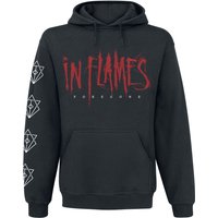 In Flames Hooded sweater Foregone Cover S to 3XL for Men black - Image 1