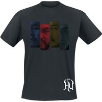 The Hu T-Shirt Flag S to XL for Men black