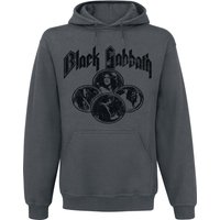 Black Sabbath Hooded sweater Multi Portrait S to XXL for Men graphite