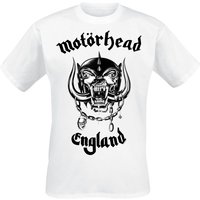 Motörhead T-Shirt England S to XXL for Men white