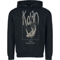 Korn Hooded sweater The nothing S to XXL for Men black - Image 1