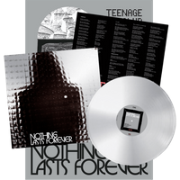 Teenage Fanclub - Nothing Lasts Forever Silver Colour Vinyl (Signed) + Poster