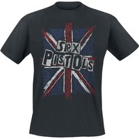 Sex Pistols T-Shirt Union Jack M to XXL for Men black - Image 1