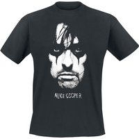 Alice Cooper T-Shirt Portrait S to 4XL for Men black
