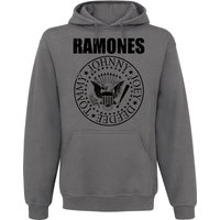 Ramones Hooded sweater Seal S to XL for Men charcoal