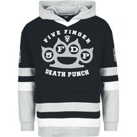Five Finger Death Punch Hooded sweater EMP Signature Collection S to 3XL for Men white/black/grey - Image 1