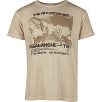 The Ghost Inside T-Shirt Avalanche S to 3XL for Men beige - Image 1