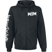 Motionless In White Hooded zip Logo S to XXL for Men black - Image 1
