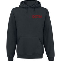 Queens Of The Stone Age Hooded sweater In Times New Roman Snake Logo S to 3XL for Men black