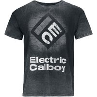 Electric Callboy T-Shirt Square Logo S to XXL for Men grey - Image 1