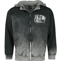 The Cure Hooded zip Boys Don't Cry S to XXL for Men grey