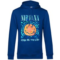 Nirvana Hooded sweater Abstract Water S to XXL for Men blue - Image 1