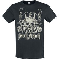 Black Sabbath T-Shirt Amplified Collection Dancing Skulls S to XXL for Men black - Image 1