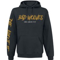 Bad Wolves Hooded sweater Die About It Hoodie S to XXL for Men black - Image 1