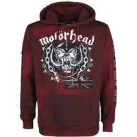 Motörhead Hooded sweater EMP Signature Collection S to XXL for Men burgundy