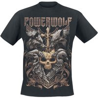 Powerwolf T-Shirt Wolves & Ravens M to 3XL for Men black - Image 1