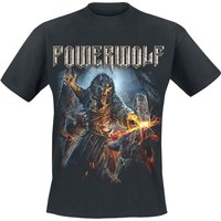 Powerwolf T-Shirt Incense And Iron S to XXL for Men black