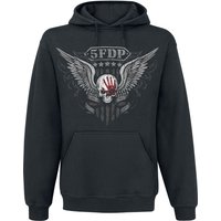 Five Finger Death Punch Hooded sweater No Regrets L to XL for Men black - Image 1