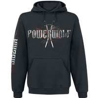 Powerwolf Hooded sweater Nightside of Siberia M to XXL for Men black