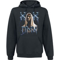 DMX Hooded sweater XX S to XL for Men black