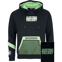 Electric Callboy Hooded sweater EMP Signature Collection S to XXL for Men black-green - Image 1