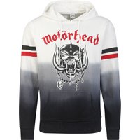 Motörhead Hooded sweater England Dip Dye M to L for Men white-black - Image 1