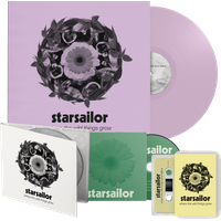 Starsailor - Where The Wild Things Grow Lilac Vinyl + CD + Sunflower Cassette - Image 1