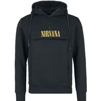 Nirvana Hooded sweater Logo M to 3XL for Men black