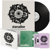Starsailor - Where The Wild Things Grow Lily Edition Black Heavyweight Vinyl + CD + Lilac Cassette